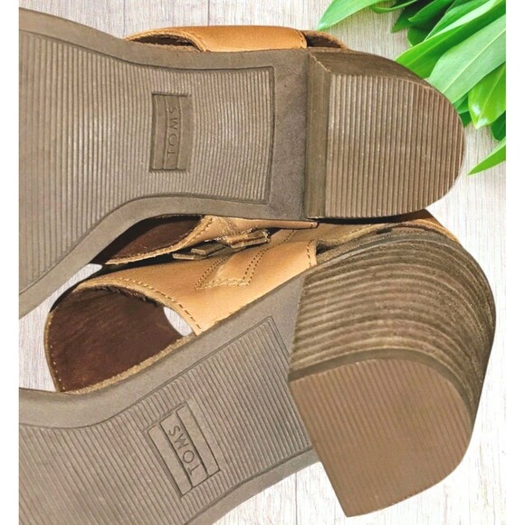 JESSICA SIMPSON Neeson Grey Kid Suede Open Toe Wedge Heels Shoe US 8 .5 M - Picture 10 of 11